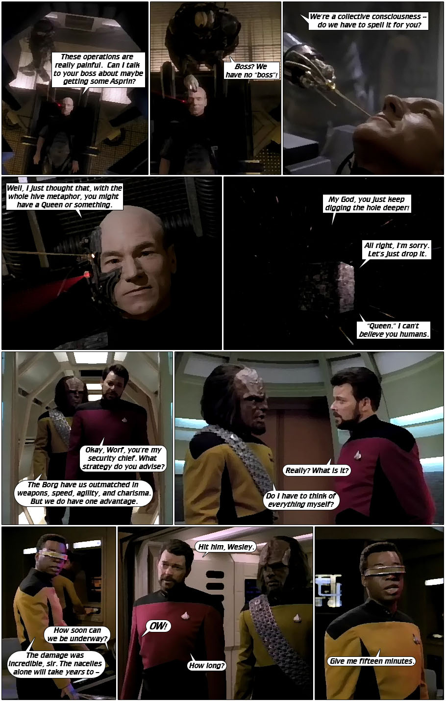 Five-Minute The Best of Both Worlds Comic