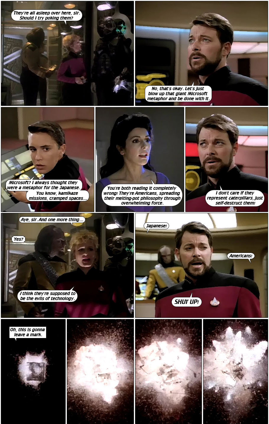 Five-Minute The Best of Both Worlds Comic