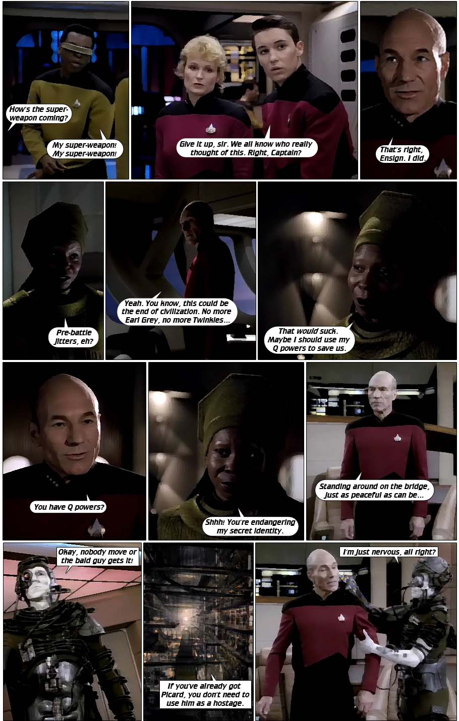 Five-Minute The Best of Both Worlds Comic
