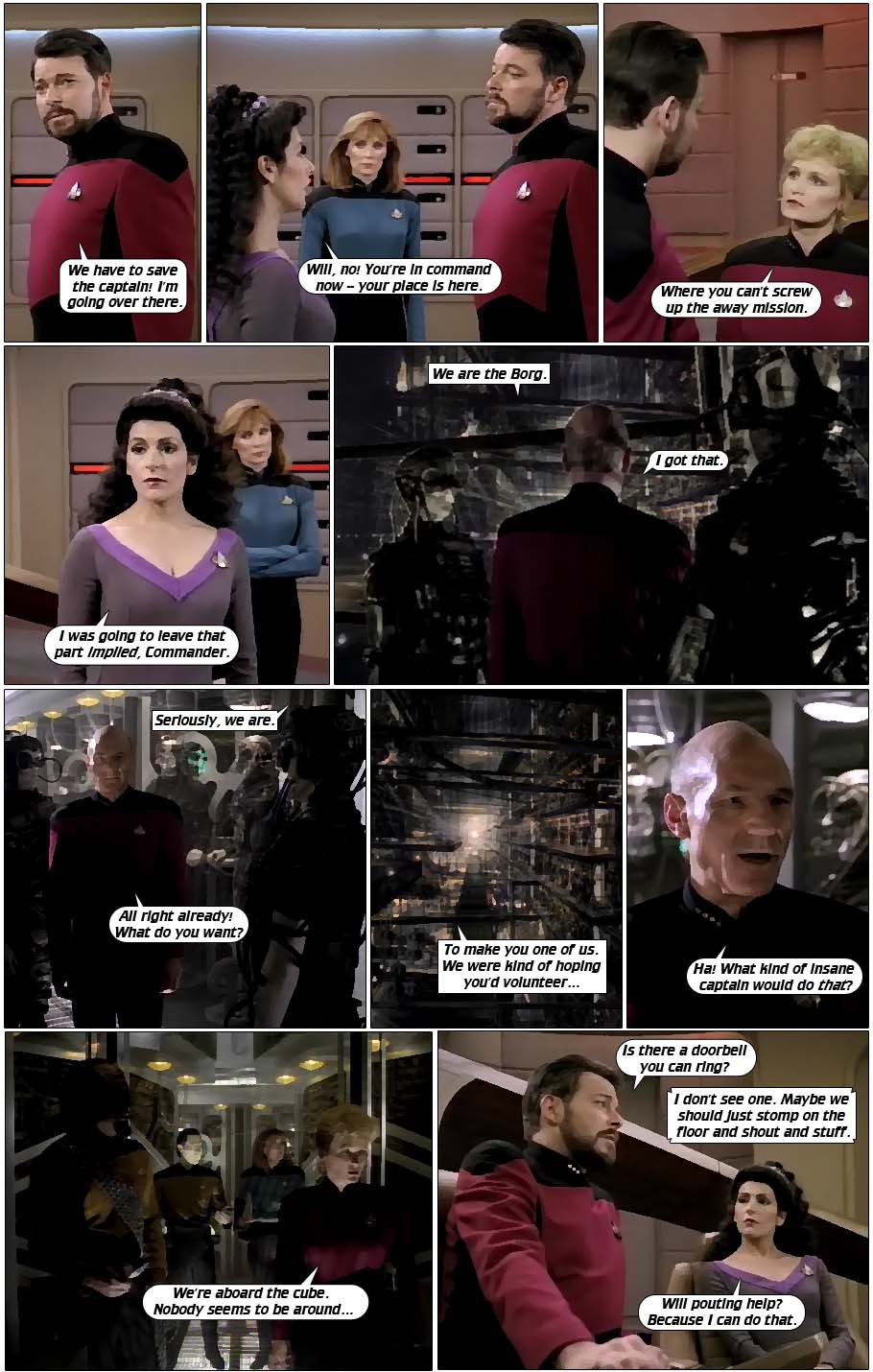 Five-Minute The Best of Both Worlds Comic