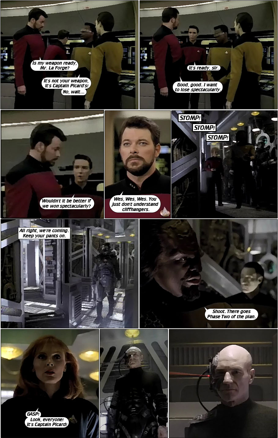 Five-Minute The Best of Both Worlds Comic