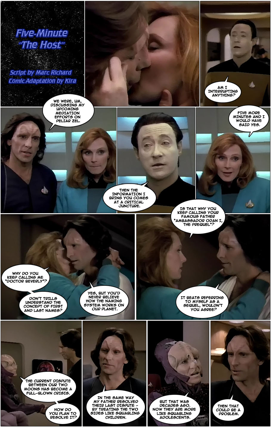 Five-Minute The Host Comic