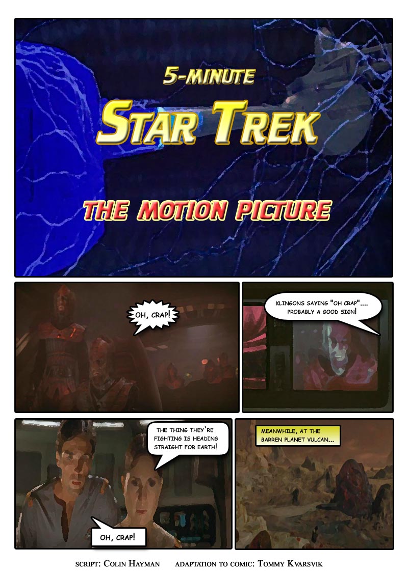 Five-Minute Star Trek: The Motion Picture Comic